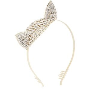 BCBGMaxAzria Gold and Silver Crystal Headband